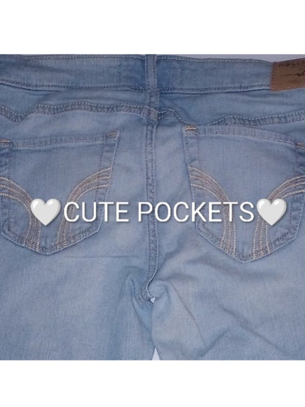 🔥🍡 Hollister Light Wash Jeans